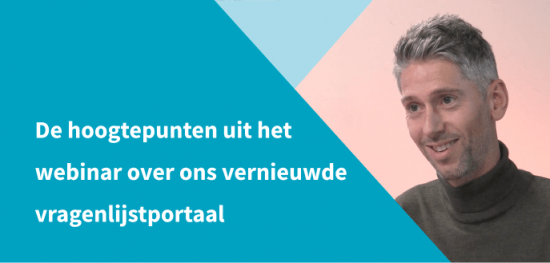 Post vernieuwde vragenlijstportaal met Mark Mol